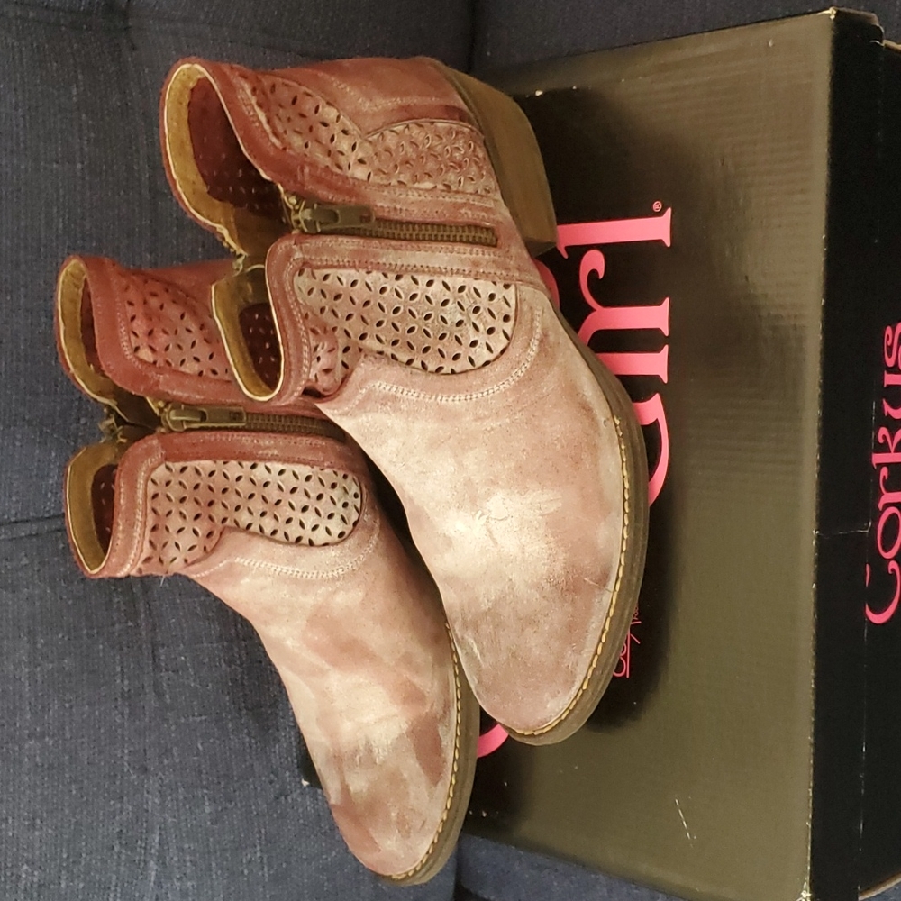 Corkys Leather Ankle Boot